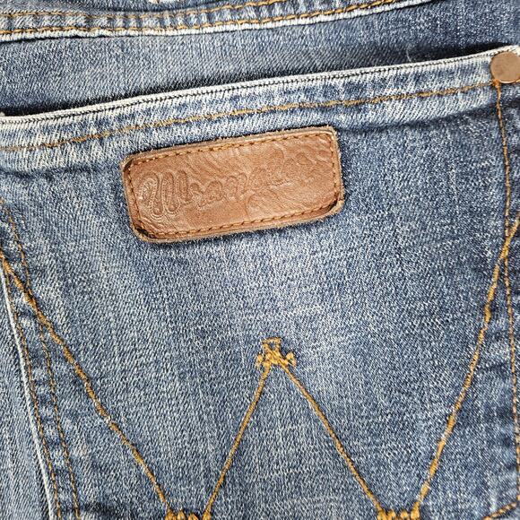 Wrangler Retro Jeans Mens 34X28 (Tag 36X30) Blue Relaxed Boot Cowboy Western - Picture 5 of 10